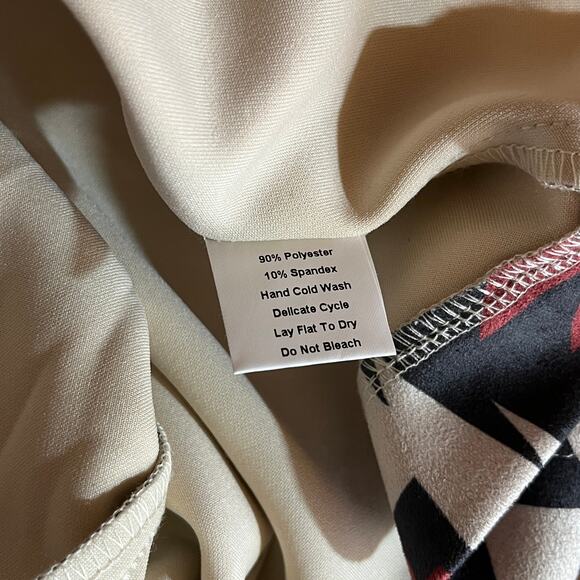 Sterling Kreek Western Rebel Jacket Womens XL Red Aztec Print Buffalo Buttons - Picture 9 of 11